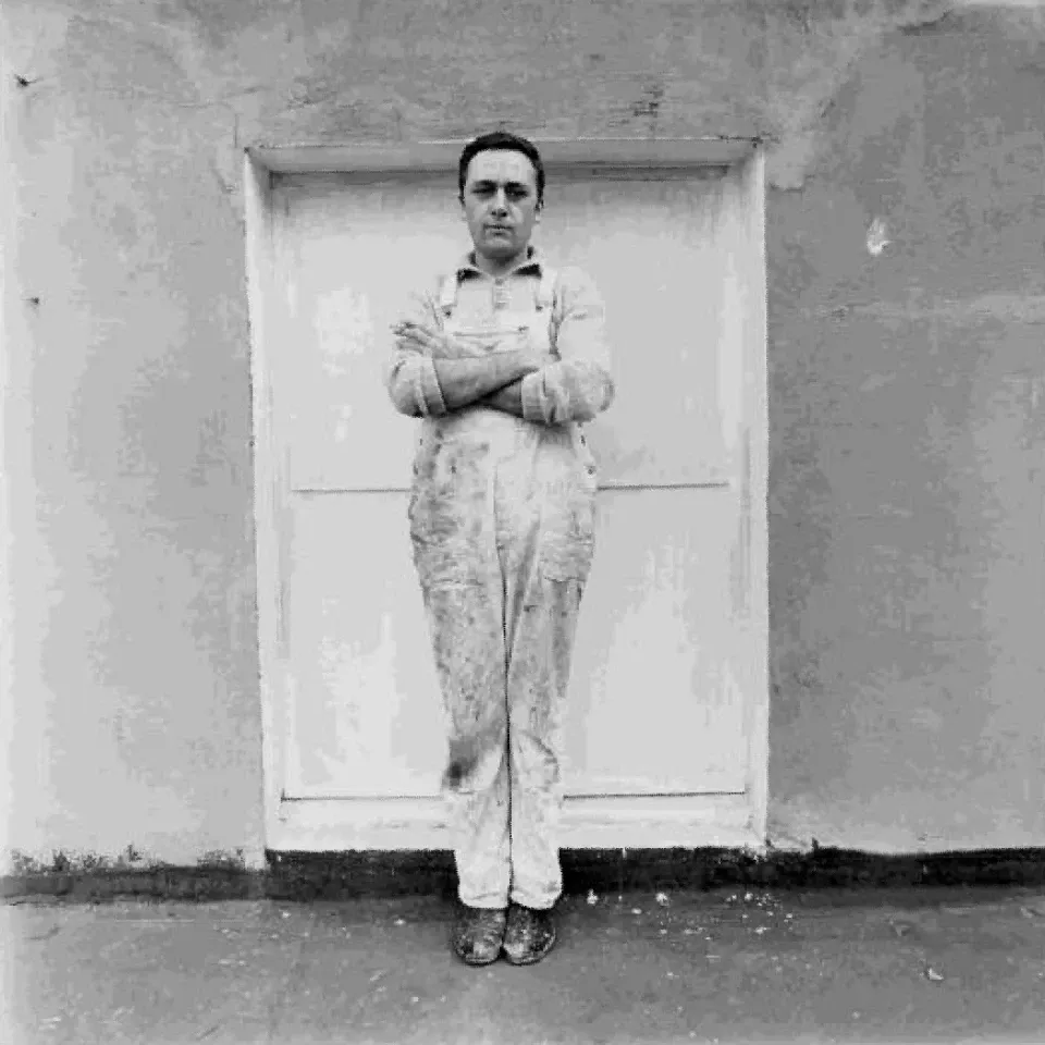 Gerhard Richter portrait par Lothar Wolleh