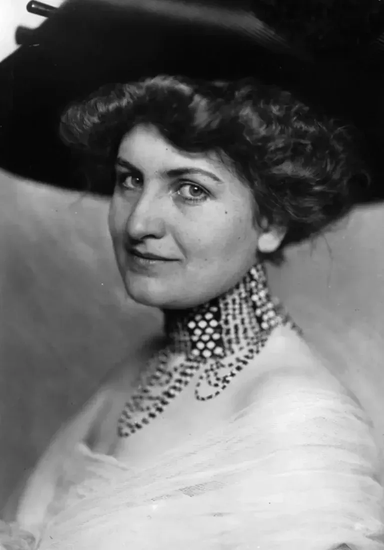 Alma Mahler, portrait photographique.