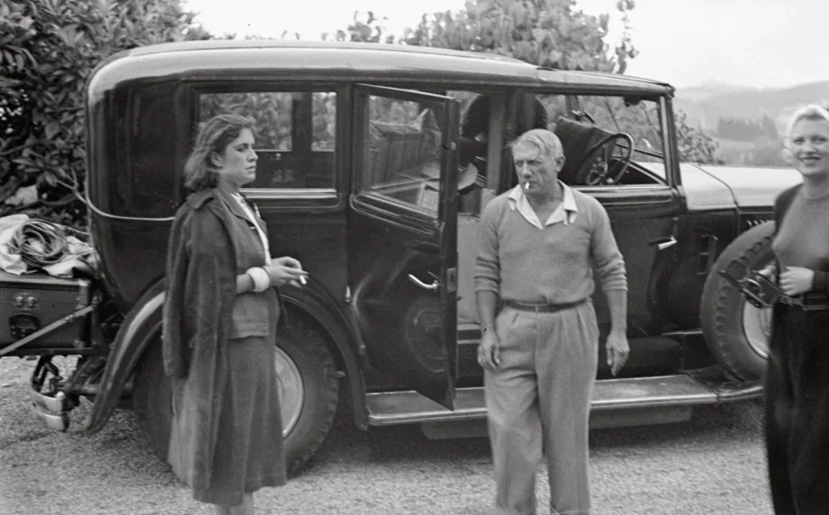 Dora Maar, Picasso, Lee Miller. Mougins.