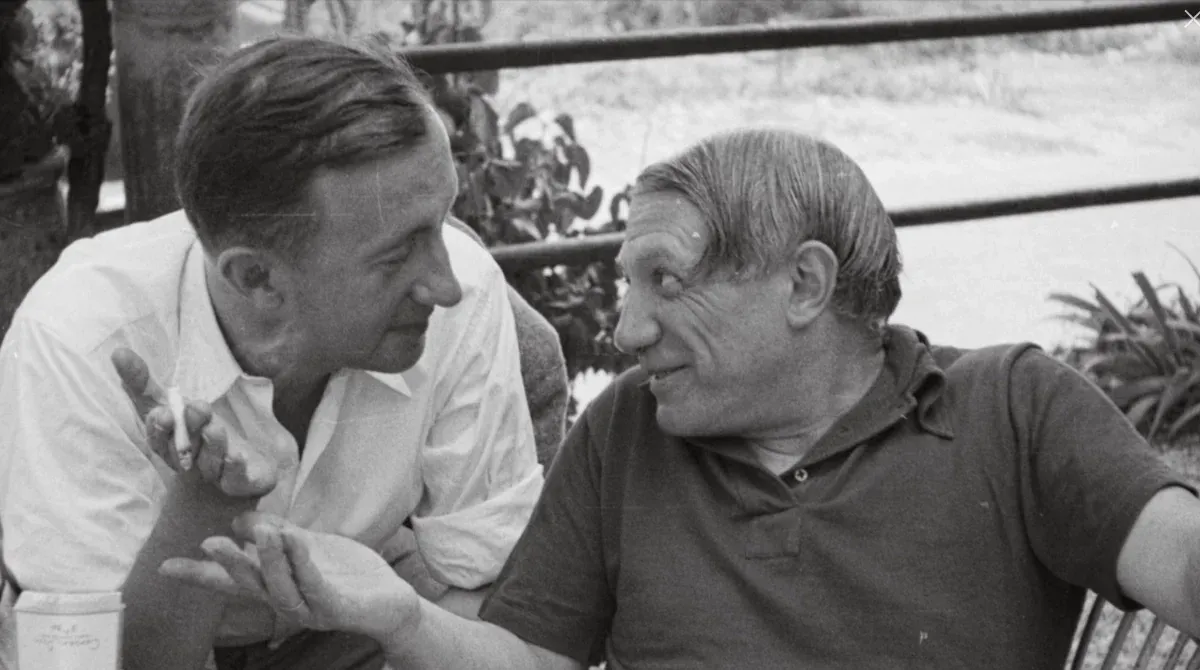 Paul Eluard, Picasso. Mougins.