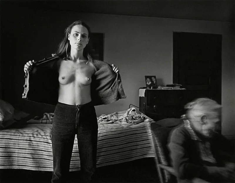 © Emmet Gowin. Edith et Rennie Booher, Danville (Virginie), 1970.