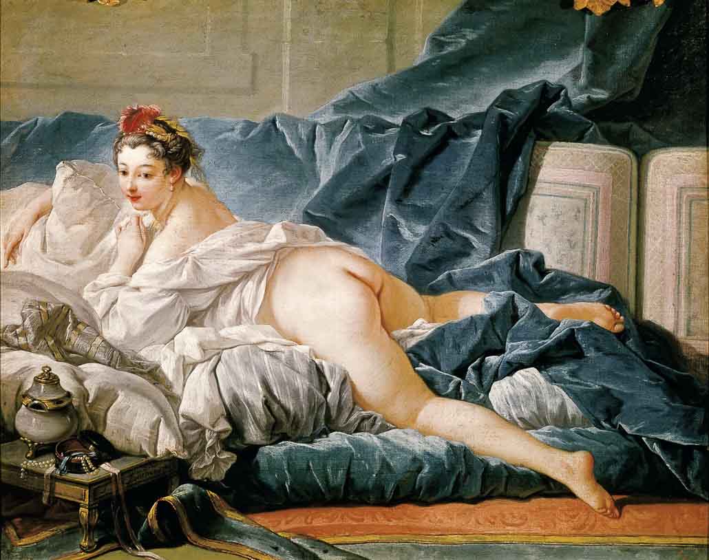 François Boucher, «L’Odalisque», 1745, musée du Louvre.