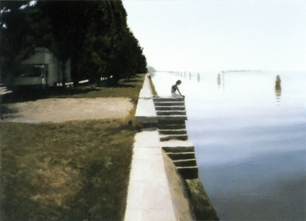 © Gerhard Richter, Venedig (Treppe), 1985.