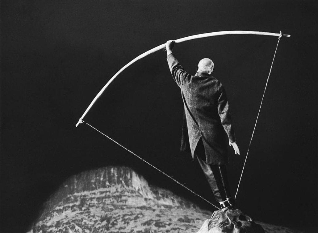 Gilbert Garcin. Le départ.
