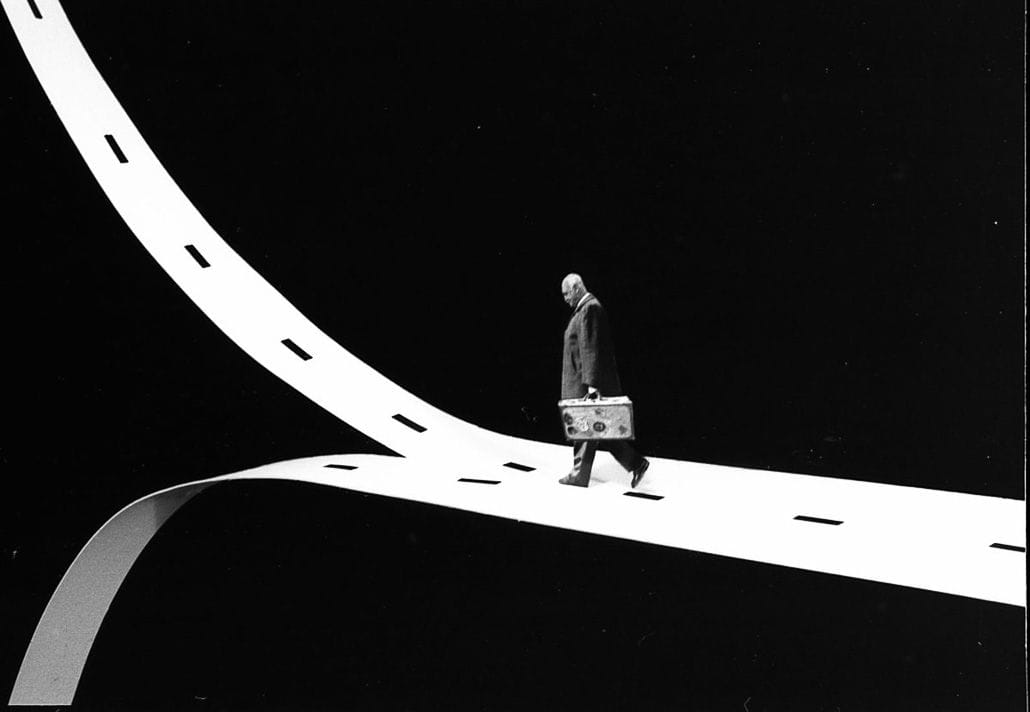Gilbert Garcin. Le choix décisif.