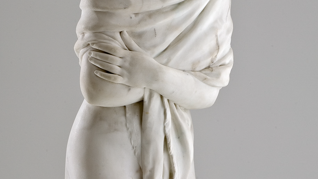 Jean-Antoine Houdon. La Frileuse
