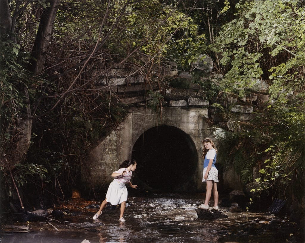 © Jeff Wall, « The Drain », 1989.