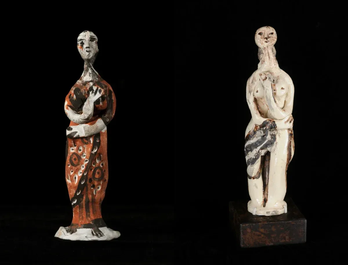Picasso. Tanagras drapées, 1951/ 1948.
