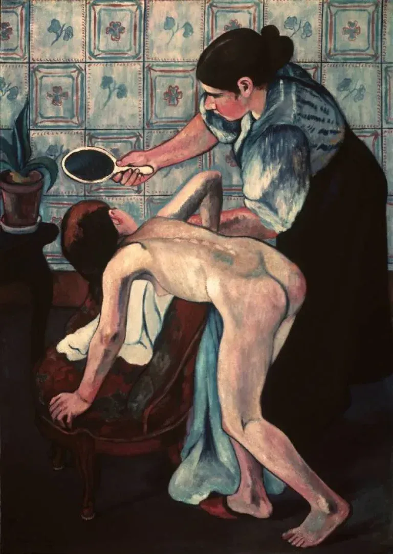 Suzanne Valadon, Jeune fille avec un mirroir.