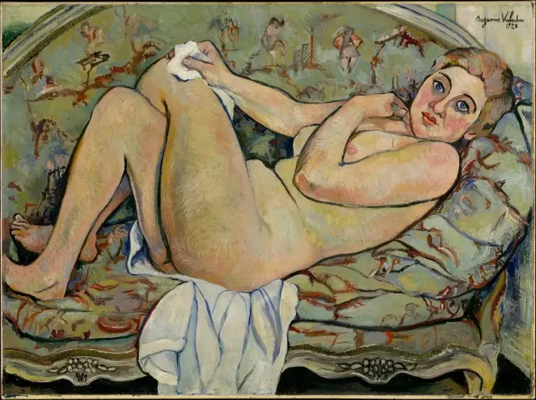 Suzanne Valadon, nu allongé, 1928.