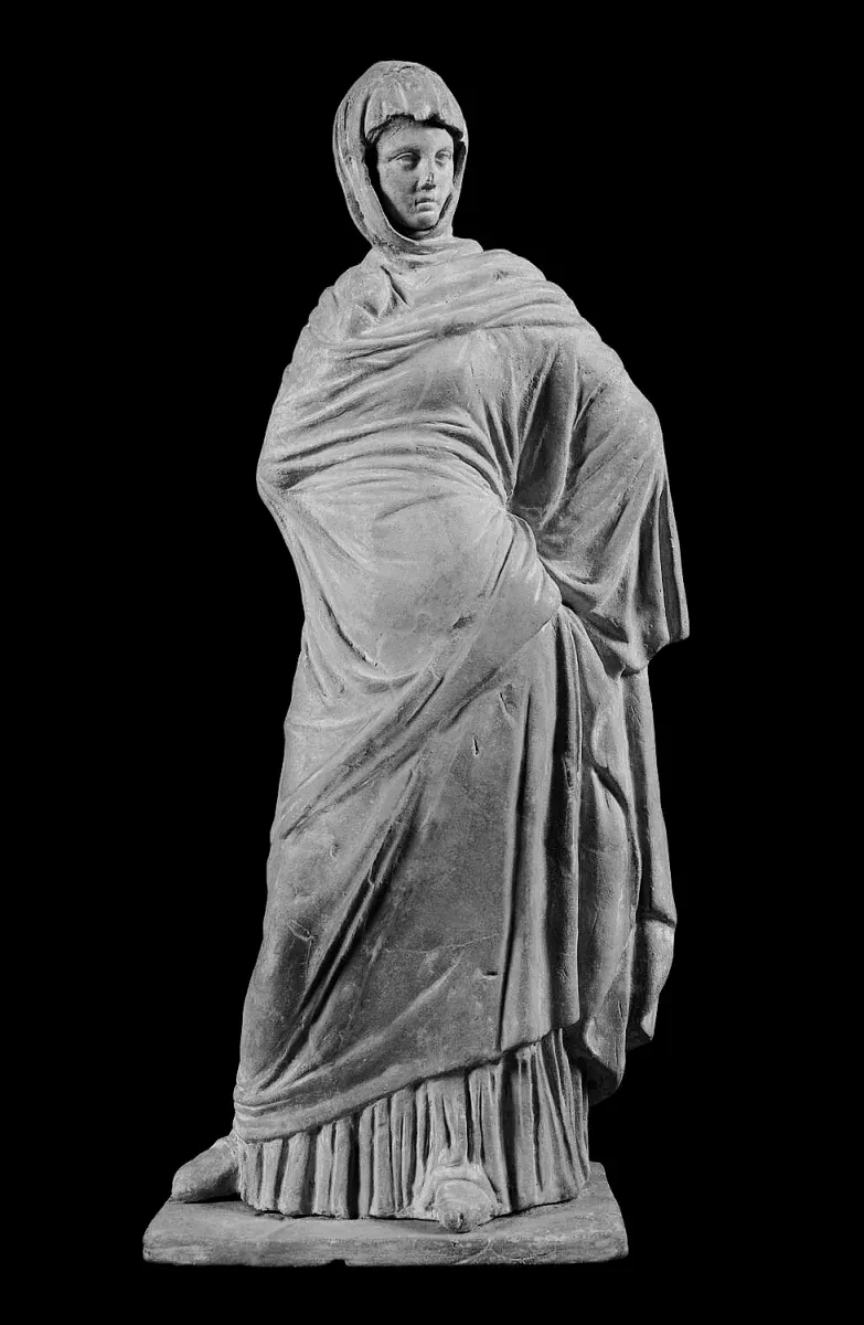 Tanagra au chiton.