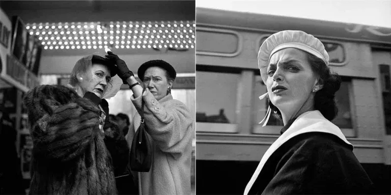 Vivian Maier like a spy.