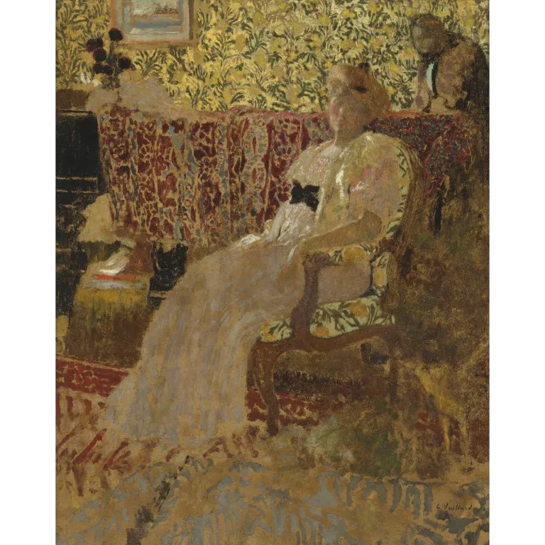 Misia Natanson. Edouard Vuillard. 1897.