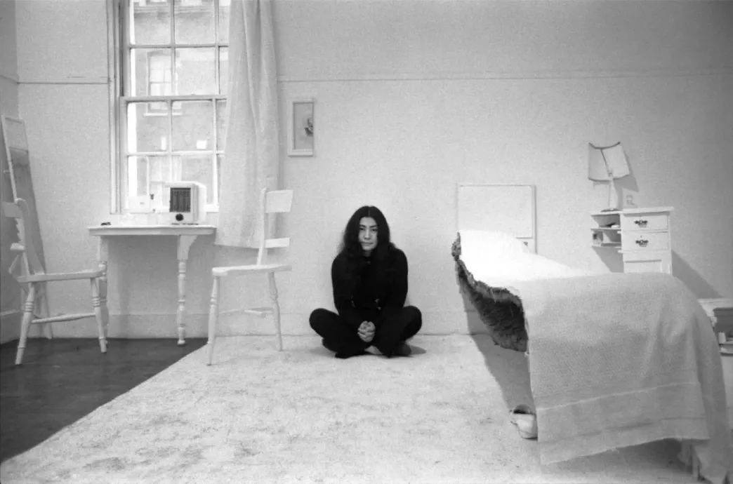 Yoko Ono, Half a Room, 1967.