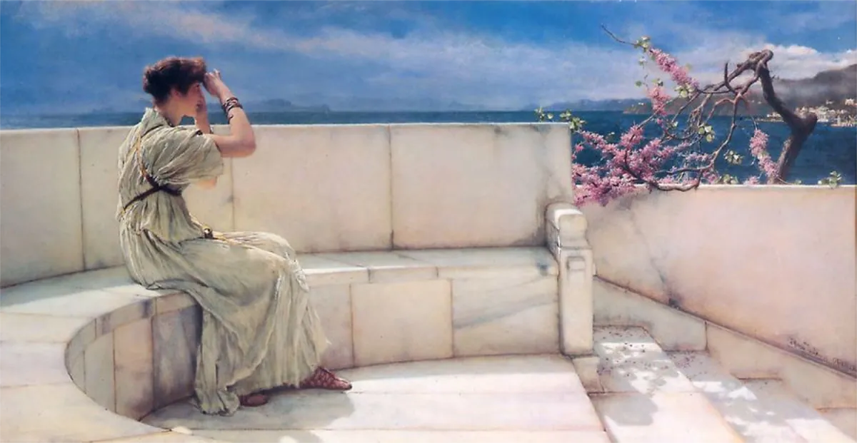 Lawrence Alma Tadema. Expectations.