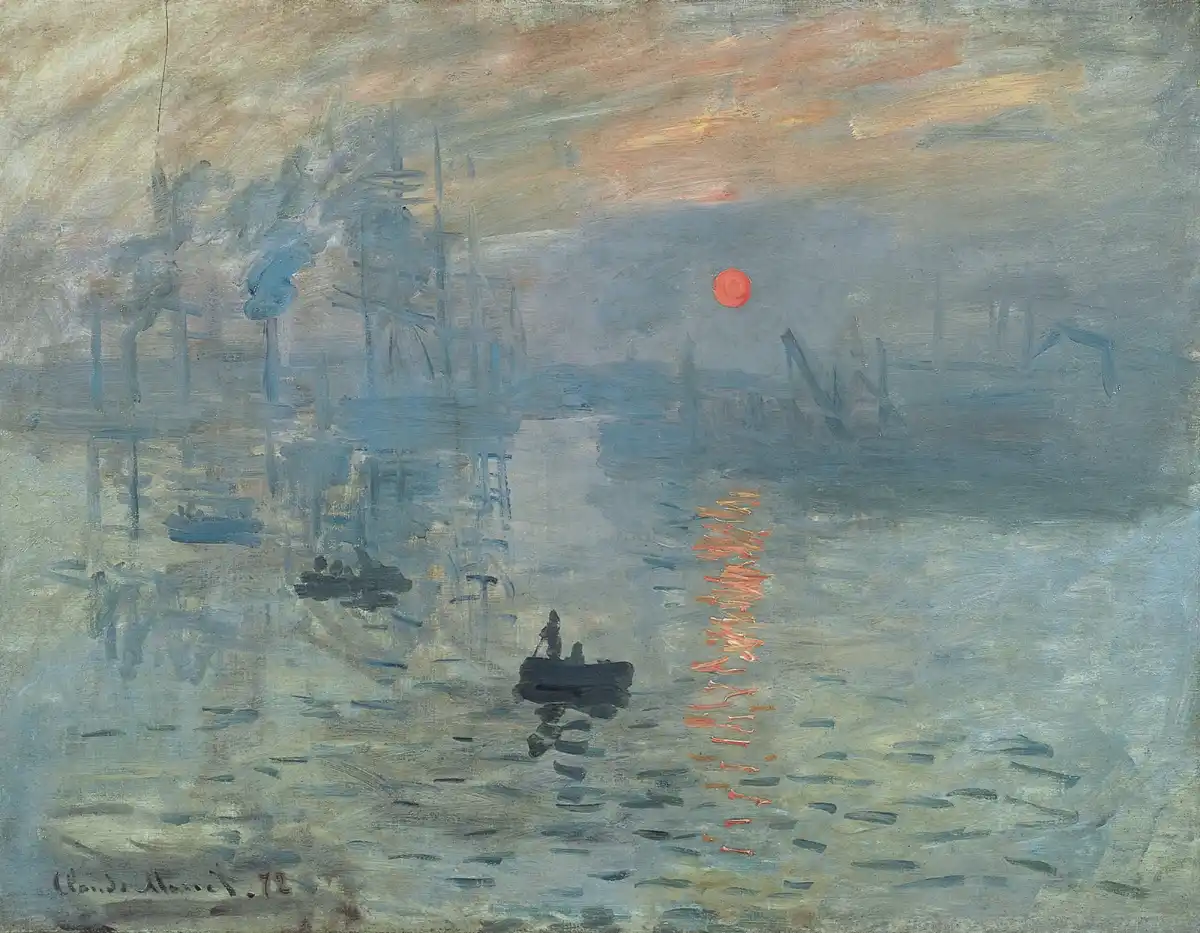 Claude Monet. Impression soleil levant. 1874.