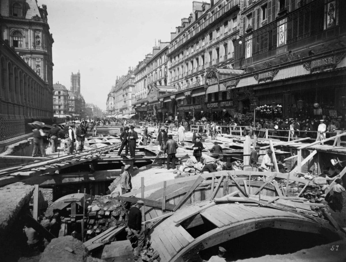Construction du Métropolitain