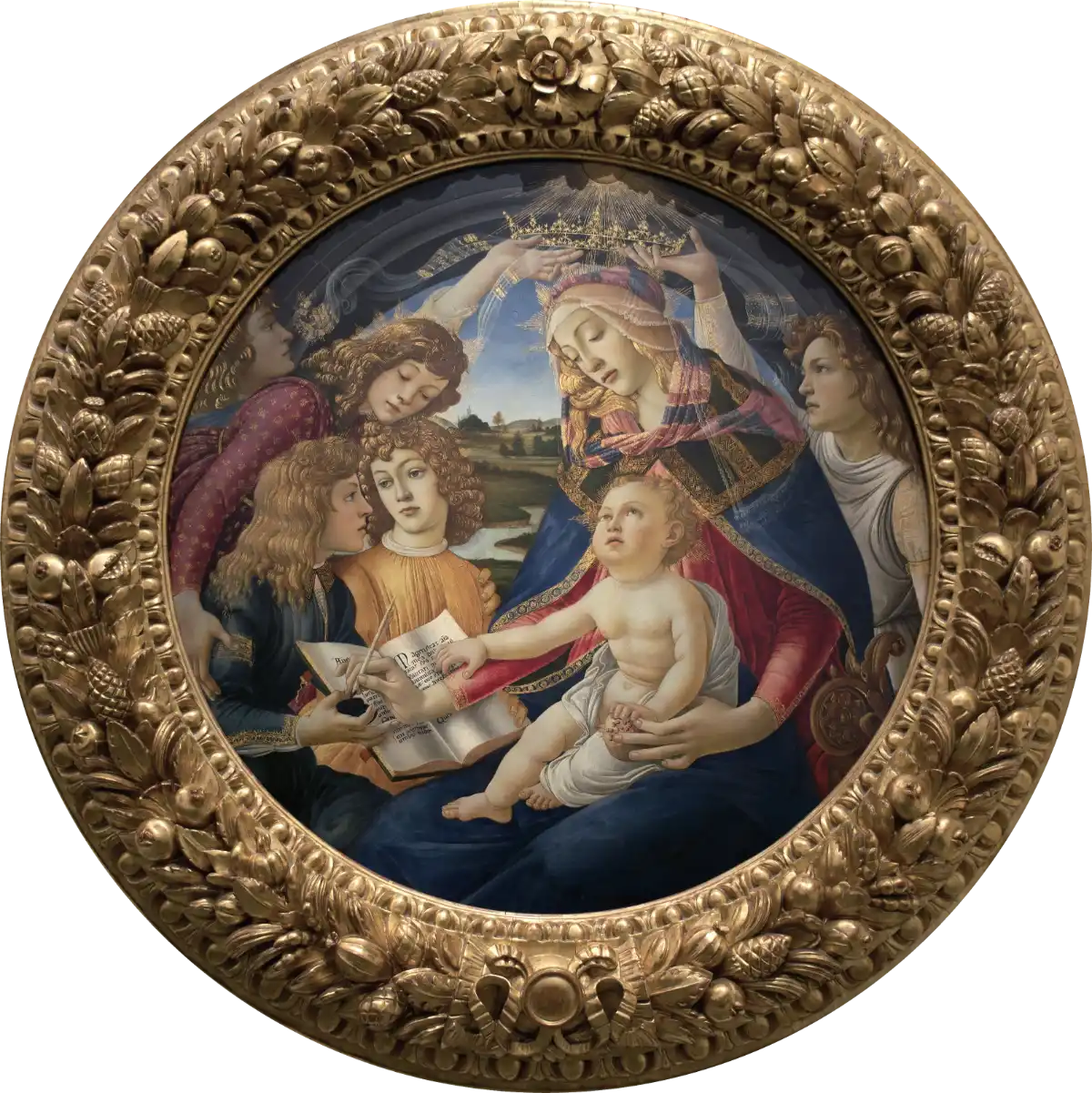 Sandro Botticelli. La Madone du Magnificat