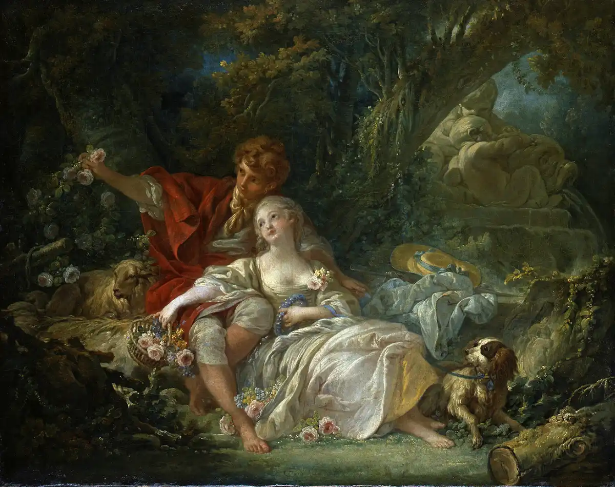 François Boucher. Pastorale. 1760.