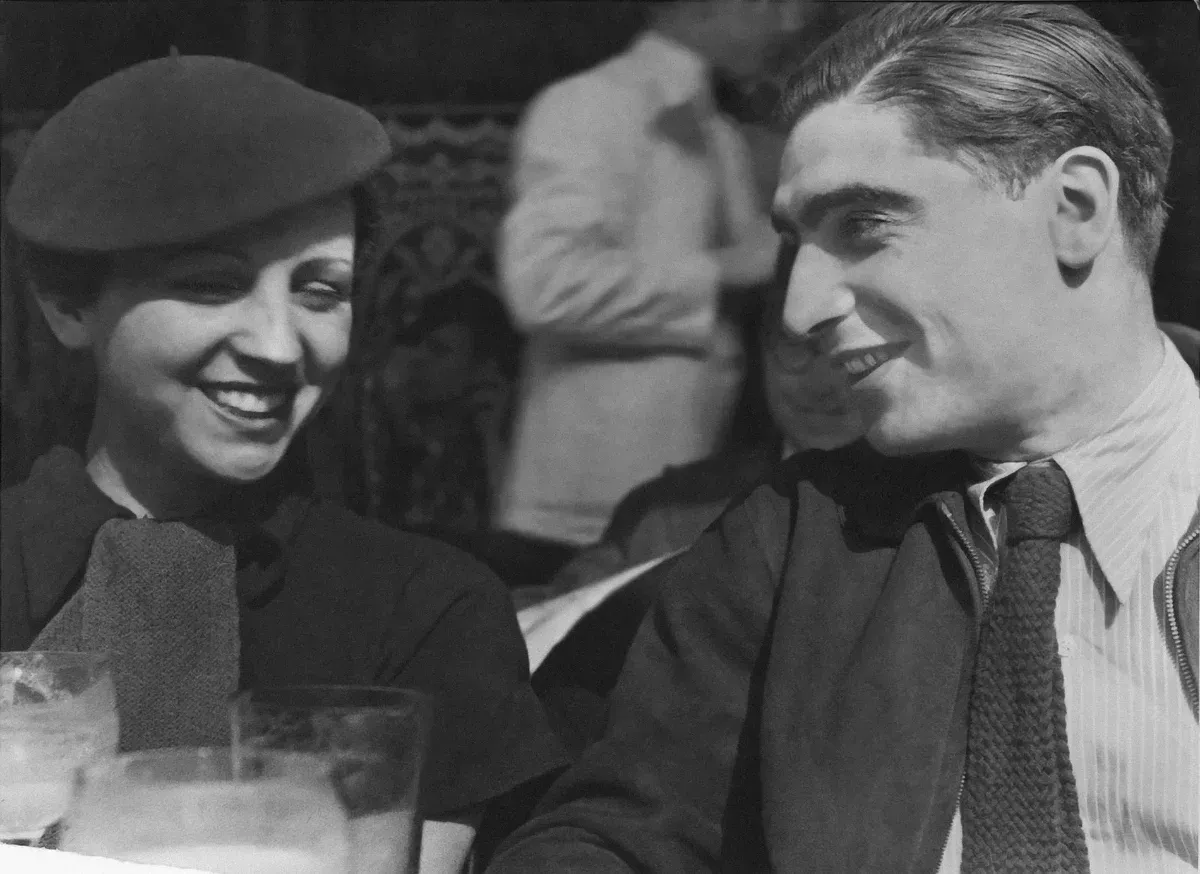 Gerda Taro et Robert Capa