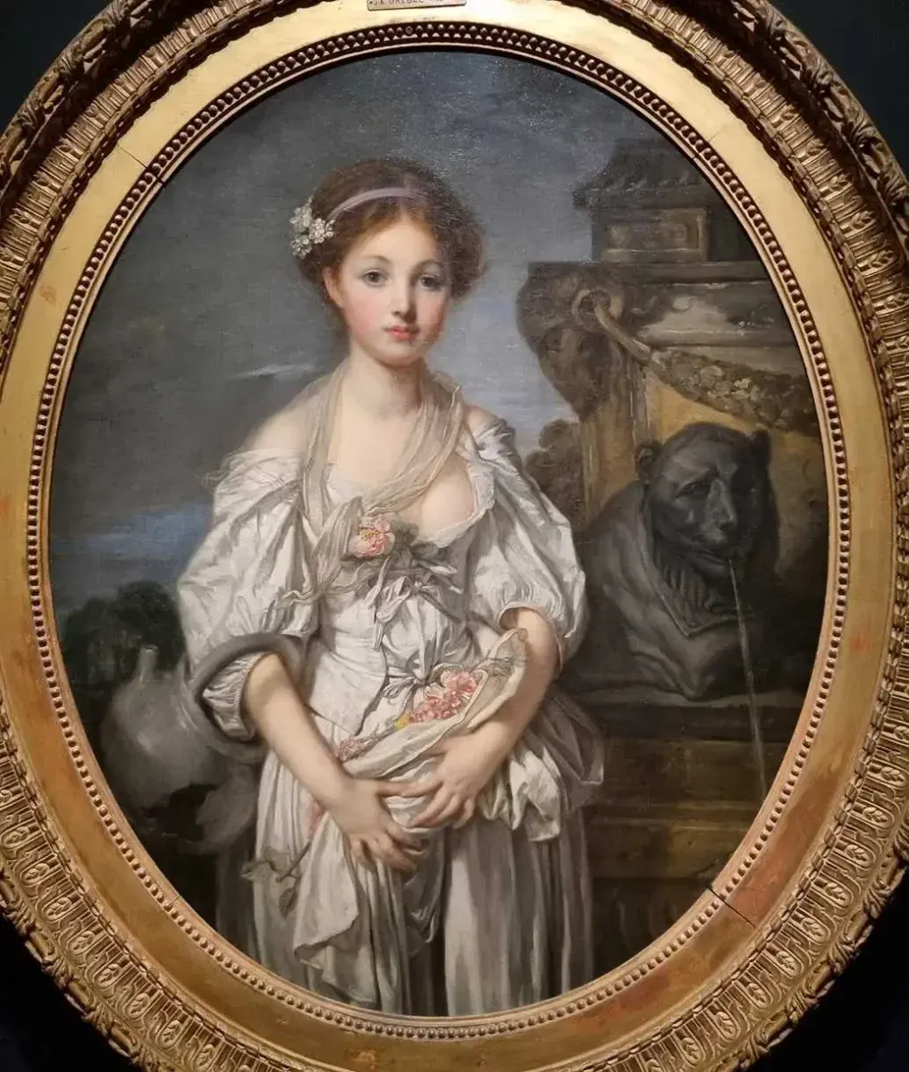Jean-Baptiste Greuze. La Cruche Cassée. 1771-1772.