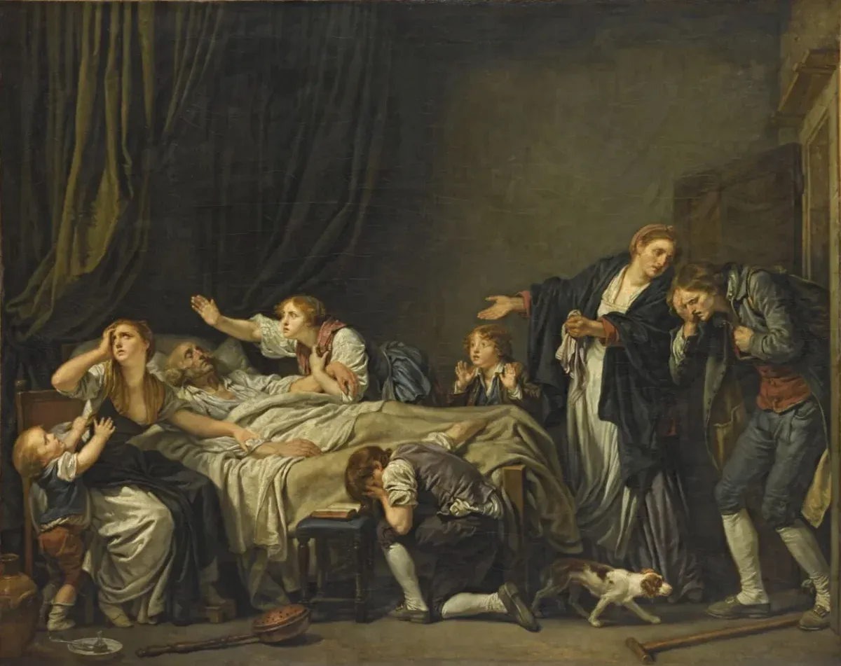 Jean-Baptiste Greuze. Le Fils puni. 1778.