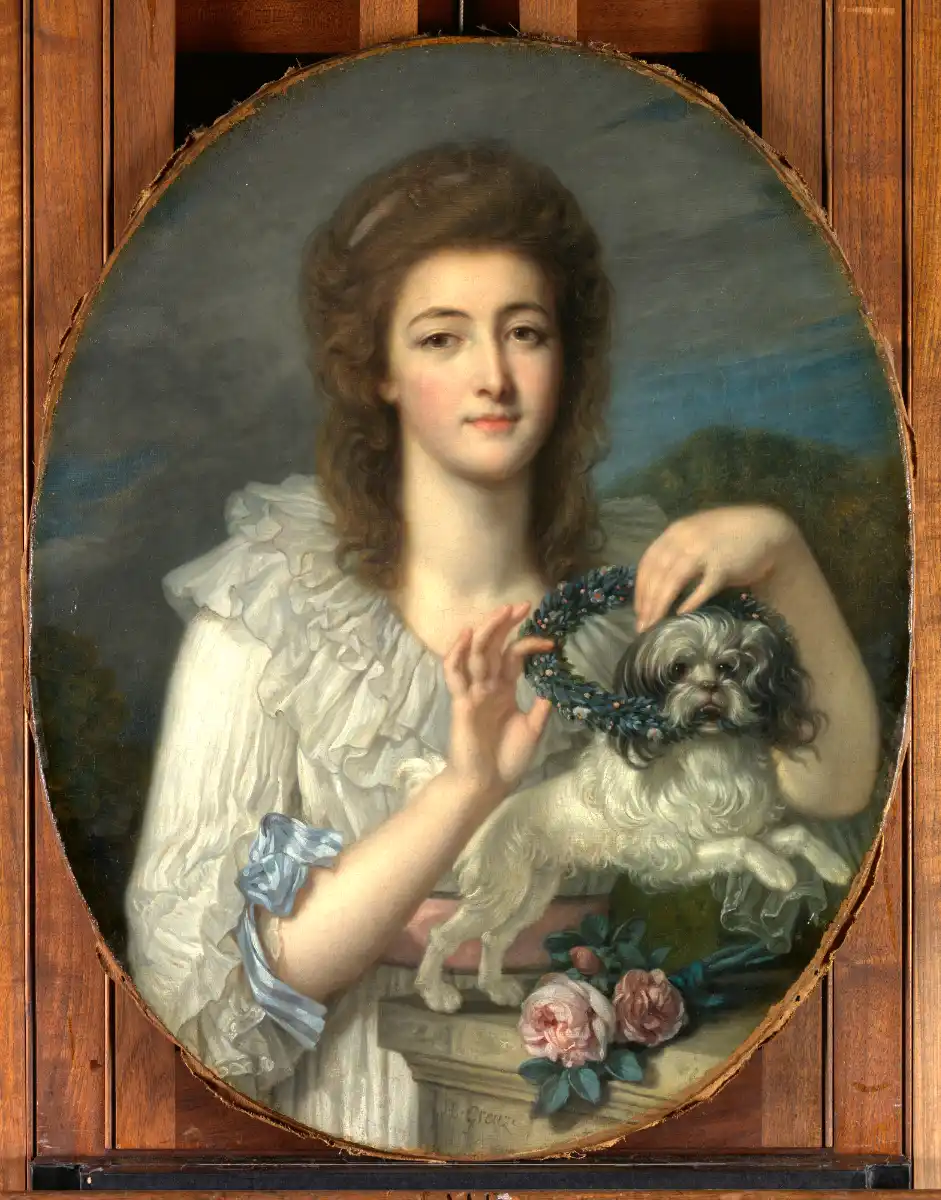 Jean-Baptiste Greuze. Princesse Varvara Nikolaevna Gagarina.