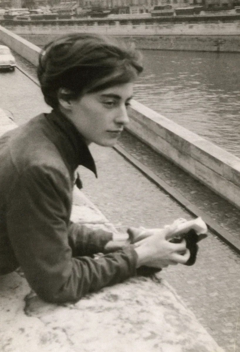 Portrait de Madeleine de Sinétis. Paris. 1959.