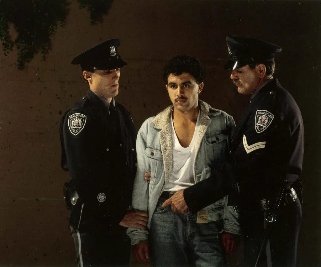 Jeff Wall, «&nbsp;The Arrest&nbsp;», 1989.