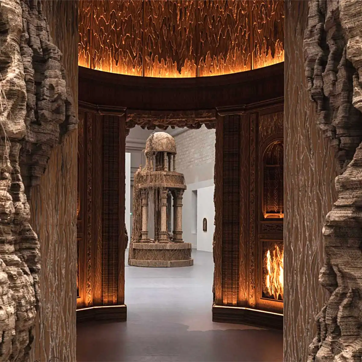 Eva Jospin. Musée du Grand Palais. Exposition Grottesco.