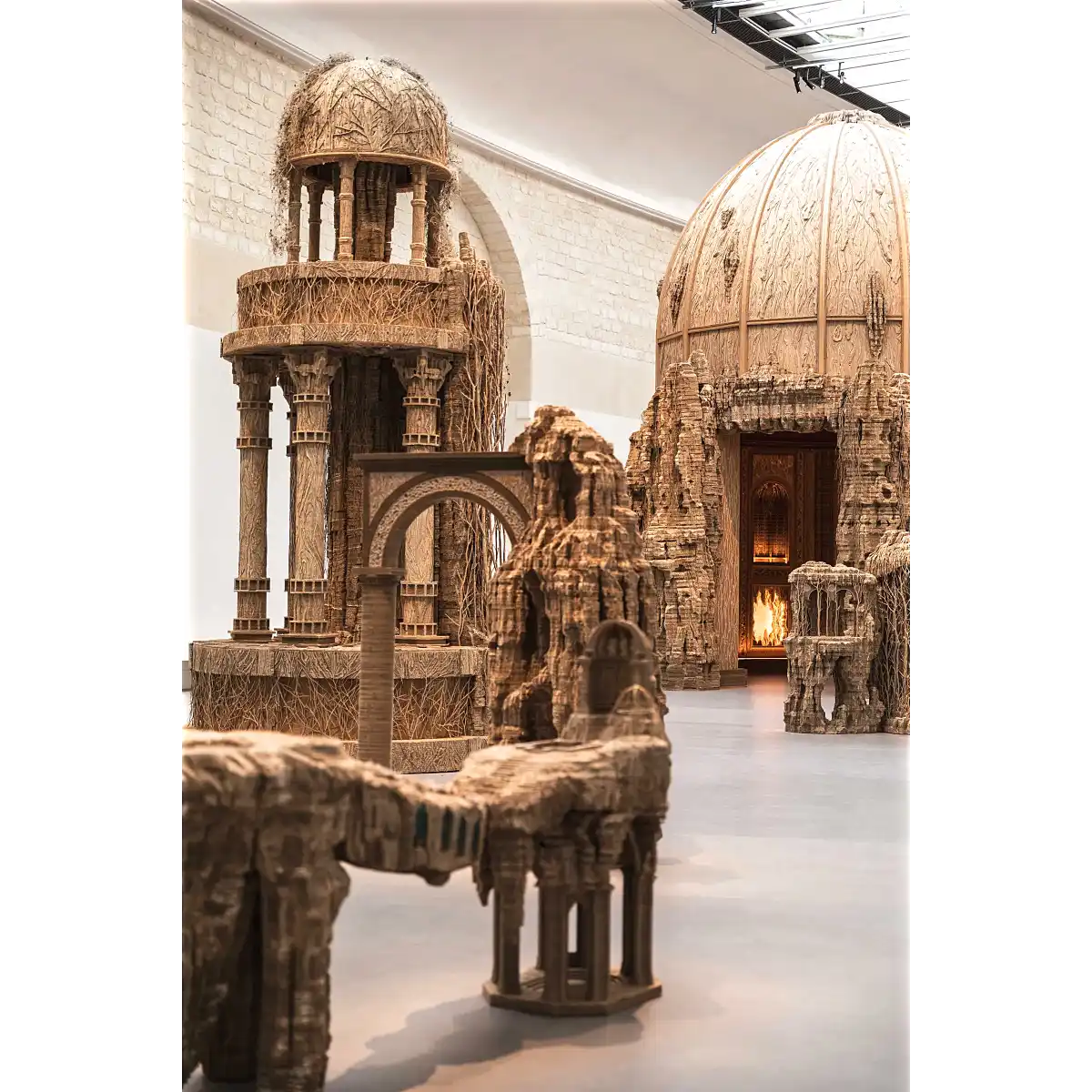 Eva Jospin. Musée du Grand Palais. Grottesco.