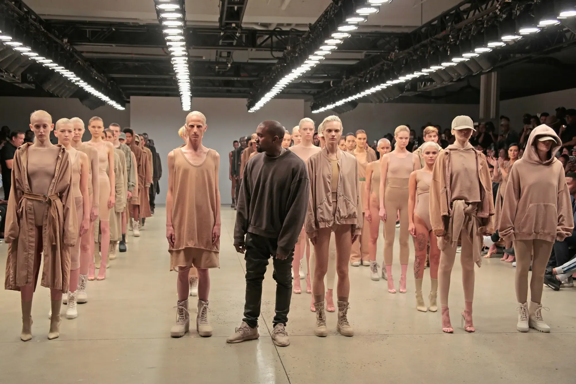 © Vanessa Beecroft. Kanye West. Yeezy Season 2. New York Fashion Week. 2015.