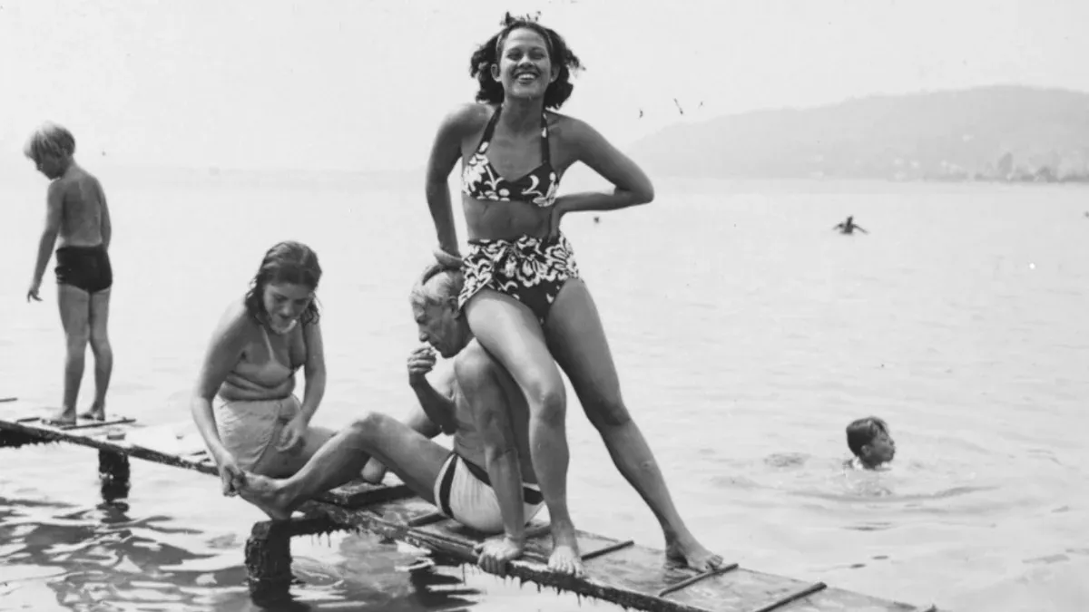 Dora Maar, Picasso, Ady Fidelin. Mougins.1937.