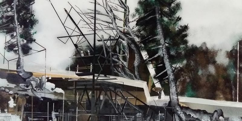 Muriel Rodolosse, peindre en transparence