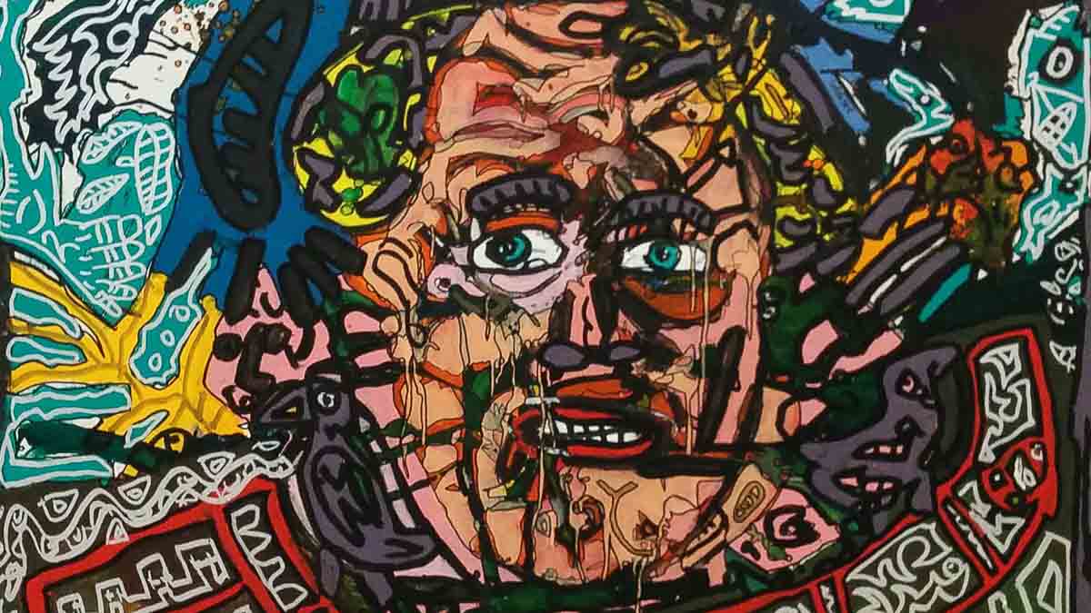 Robert Combas, galerie Laurent Strouk