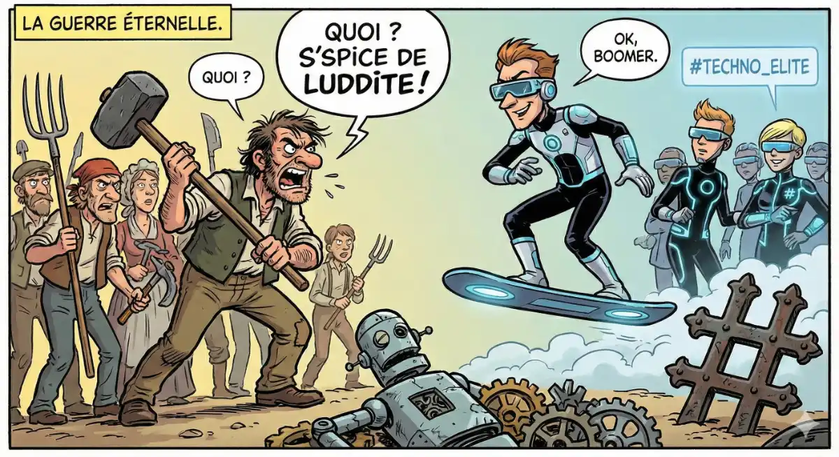 Marteaux & Hashtags : Vous avez dit Luddite ?