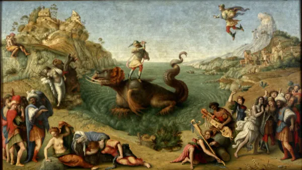 Piero di Cosimo. Persée délivrant Andromède.