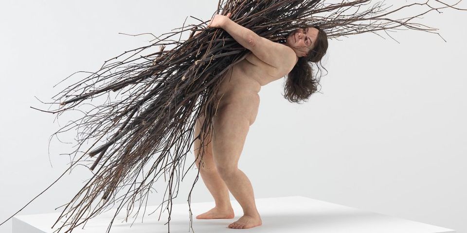 Ron Mueck | Woman with sticks