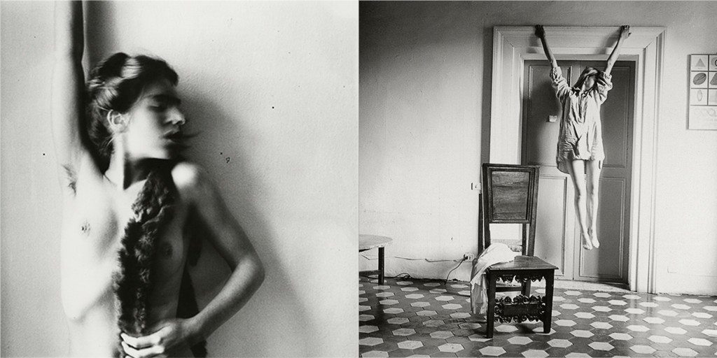 francesca-woodman, photography, surrealist, fluxus, nude, henri-cartier-bresson, exhibition, paris, france, 2016, on-being-an-angel