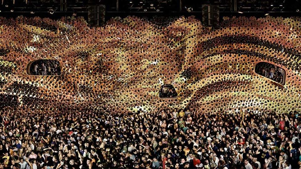 image from Andreas Gursky le vertige du réel